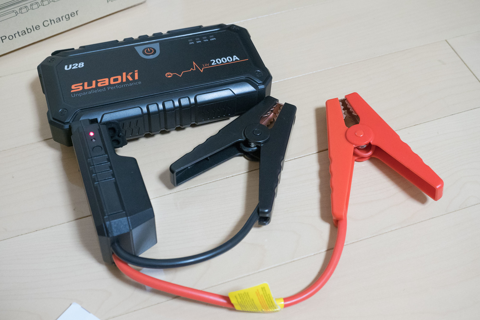 ジャンプスターターで車のバッテリー上がりを自分で対応！大容量・大