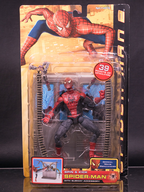 レビュー ToyBiz 映画『スパイダーマン2』6インチフィギュア アソート2