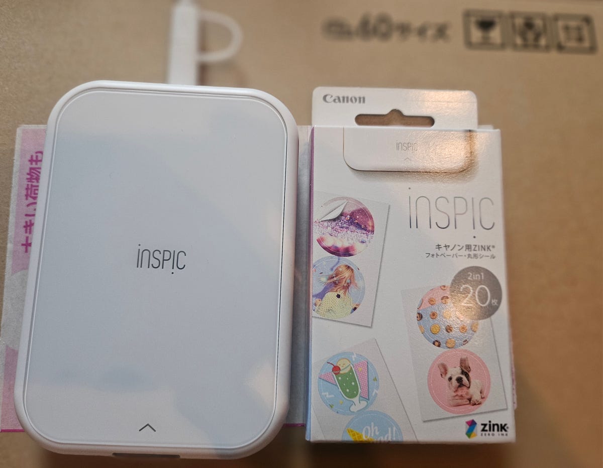 レンタル] CANON(キヤノン) iNSPiC PV-223 スマホプリンター ブルー