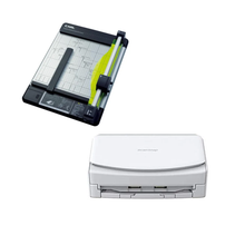レンタル] 電子書籍化用スキャナと本格裁断機のセット PK-513LNとFI