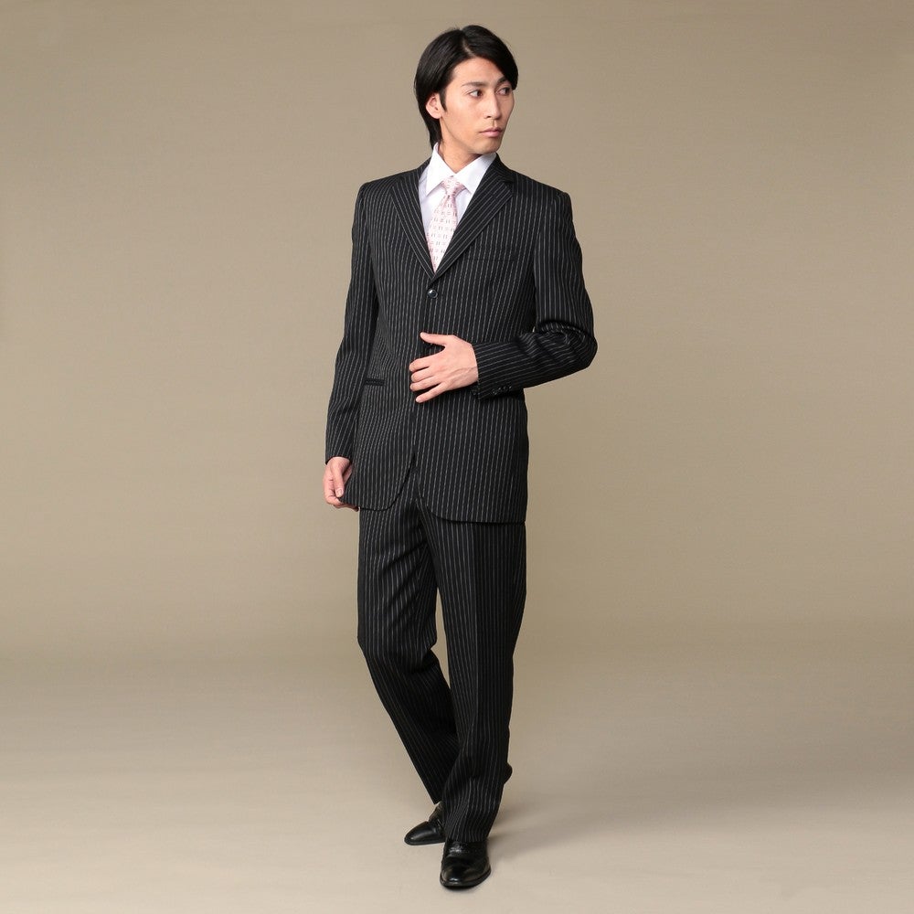 レンタル] ドルチェ＆ガッバーナ ストライプ メンズスーツ2点セット
