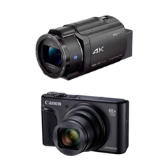 レンタル] [運動会・発表会・式典向け] 4Kビデオカメラ 高倍率ズーム