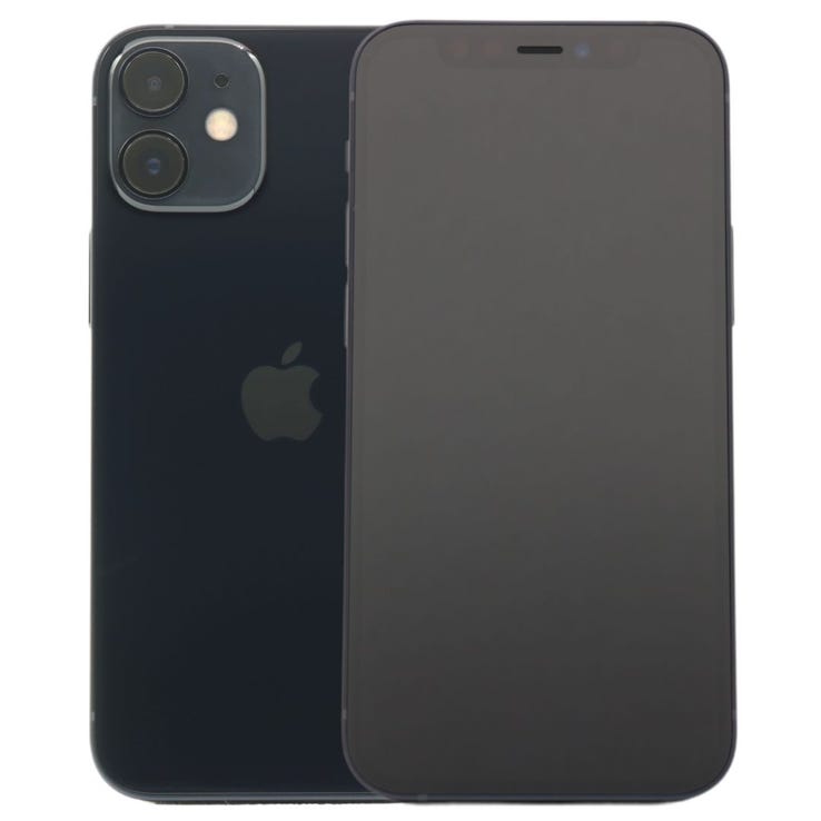 レンタル] Apple iPhone 12 mini 64GB (SIMフリー) ブラック - Rentio