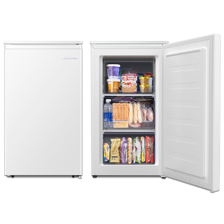 ハイセンス 小型 冷凍庫 61L ホワイト 1ドア Amazon.co.jp: ハイセンス