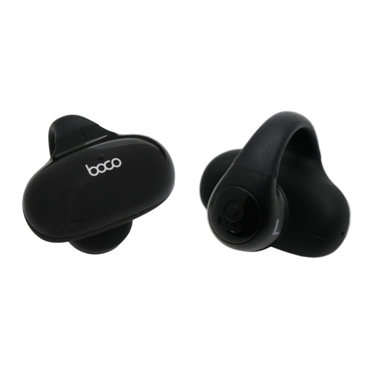 レンタル] boco 完全ワイヤレス骨伝導イヤホン Peace SS-1 ブラック