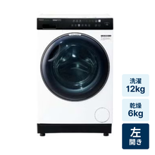 レンタル] SHARP (シャープ)【左開き】洗濯10kg/乾燥6kg ドラム式洗濯