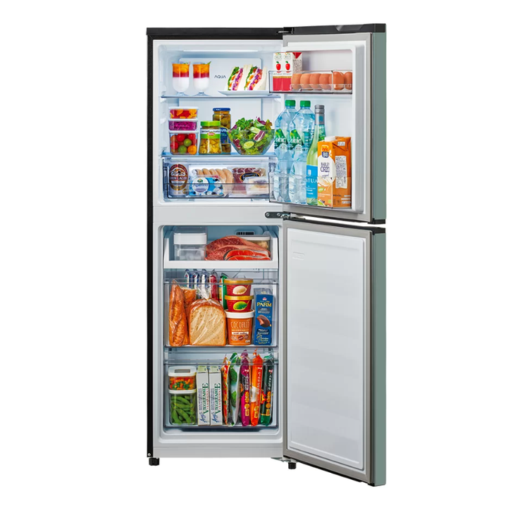 レンタル] [160L][一人暮らし向け][右開き]アクア AQR-16A 冷凍冷蔵庫