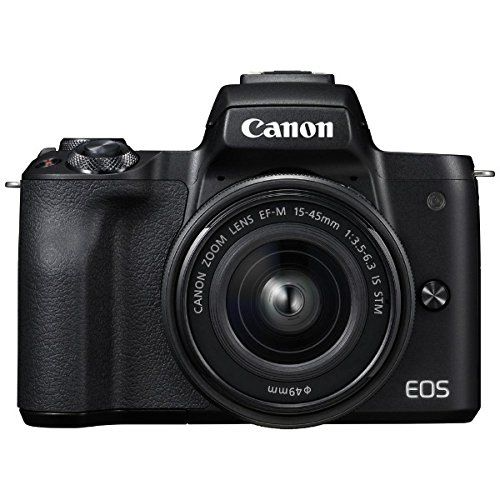 レンタル] CANON EOS Kiss M レンズキット ブラック ミラーレス一眼