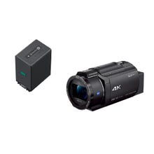 レンタル] ソニー 4Kビデオカメラ FDR-AX60 + 大容量予備バッテリー NP