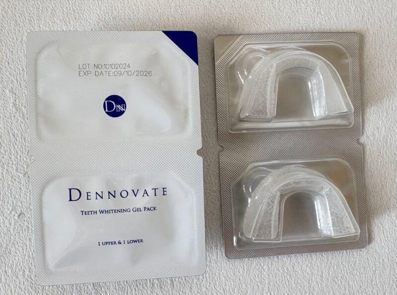 使い捨ての歯のホームホワイトニング DENNOVATE 試して見た！ | 50代