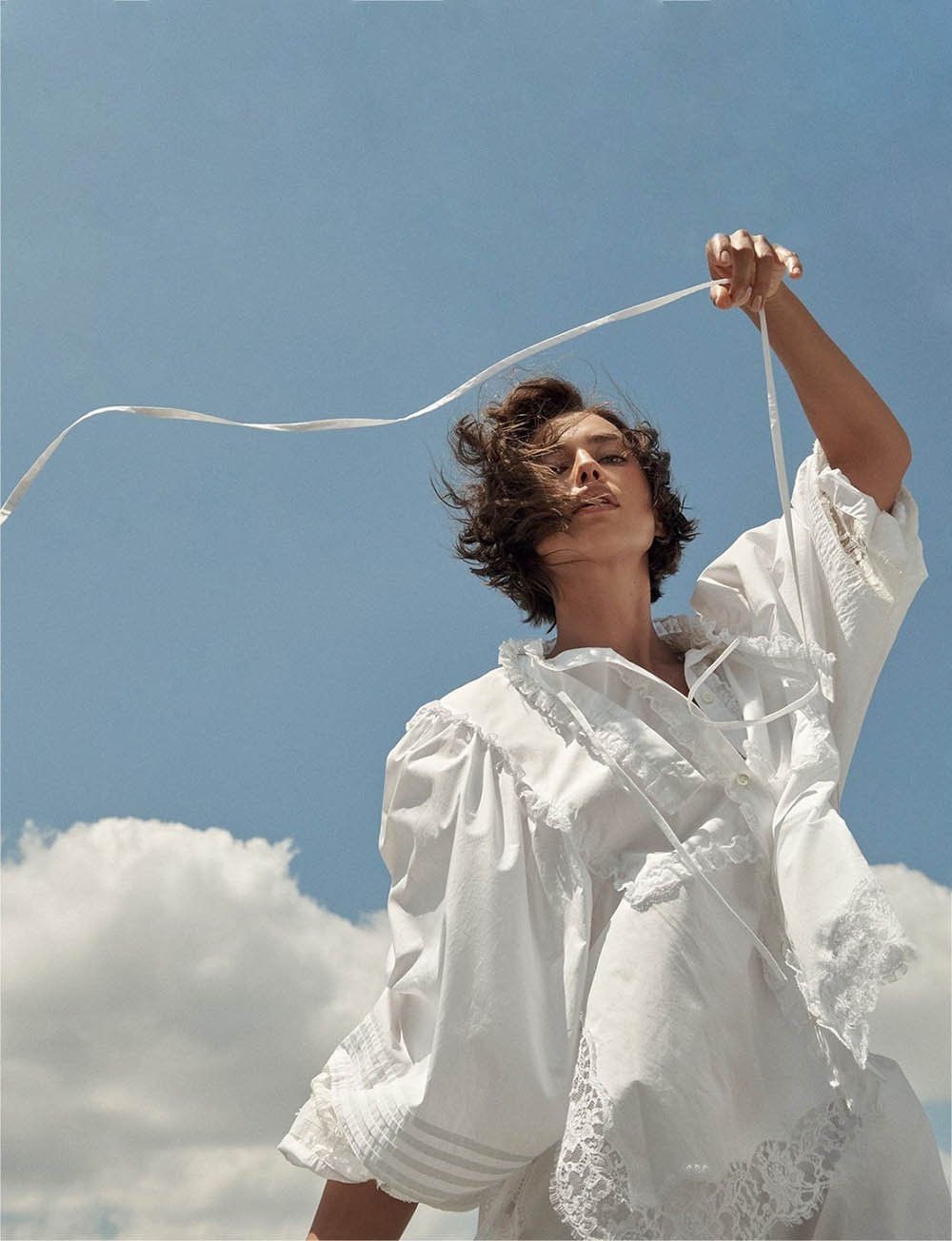 Irina Shayk covers Vogue Russia September 2020 by Paola Kudacki