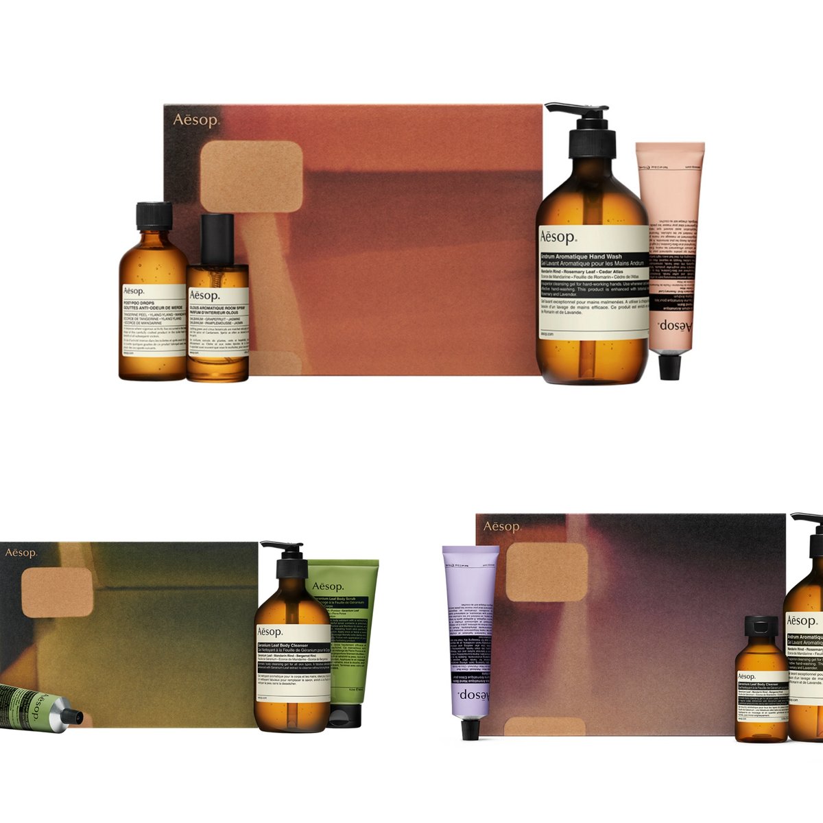 2024年クリスマスコフレ】イソップ：映画への敬意を表現した3種の