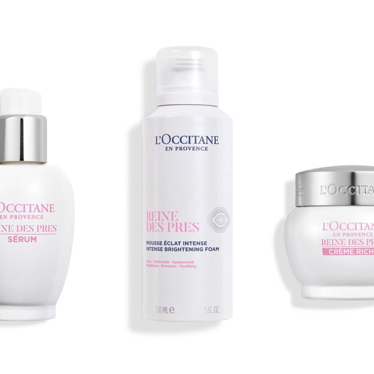 ロクシタン「レーヌデプレ」シリーズから新作3品が登場 美白と肌あれ