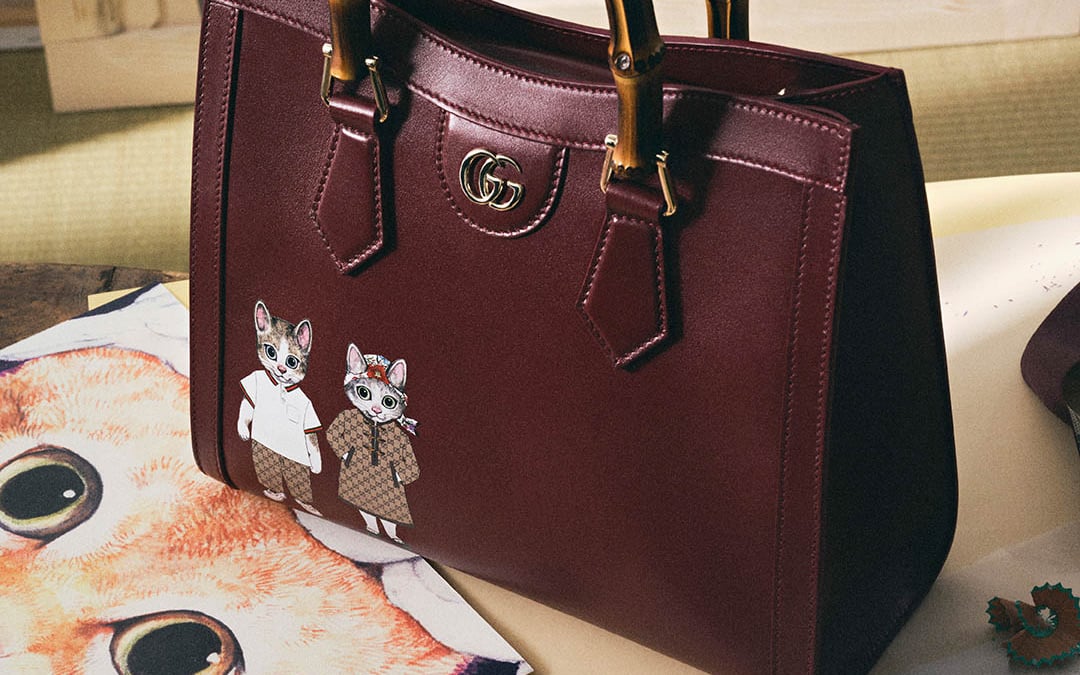 グッチ × ヒグチユウコ再び、「ボー＆ボリス」をあしらったバッグなど発売