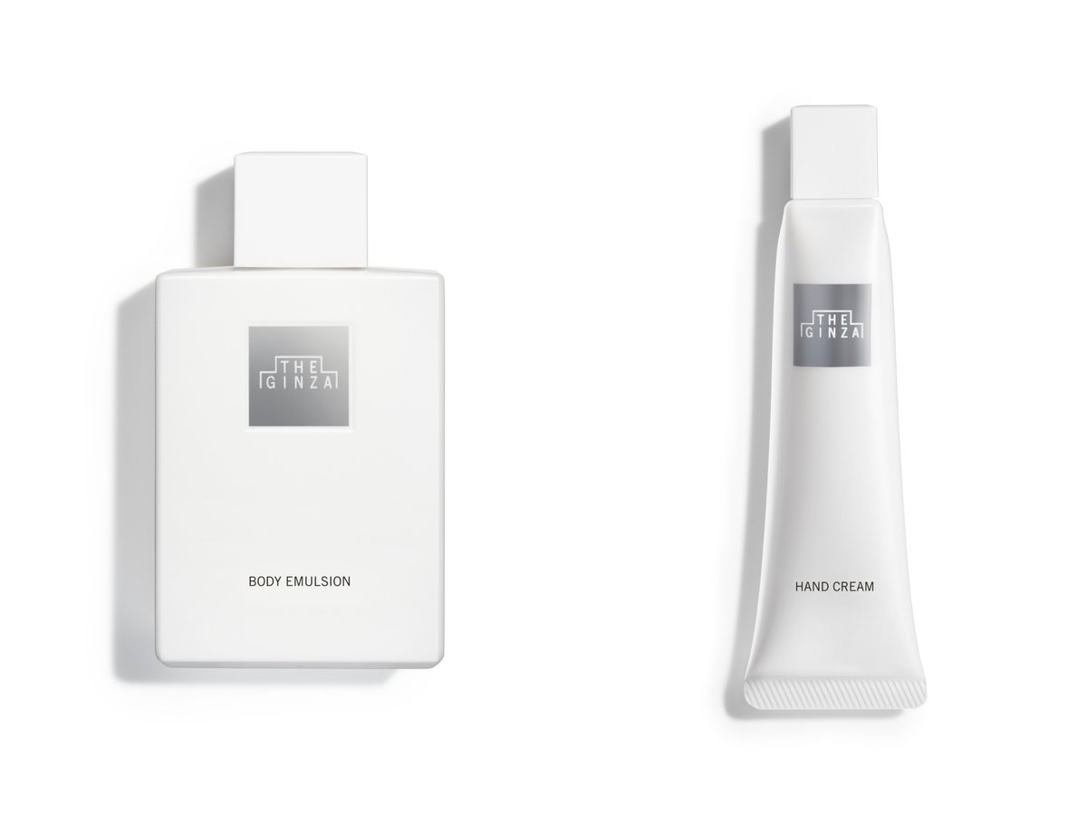 ザ・ギンザ」からボディ用乳液とハンドクリームが登場 カシミアのよう