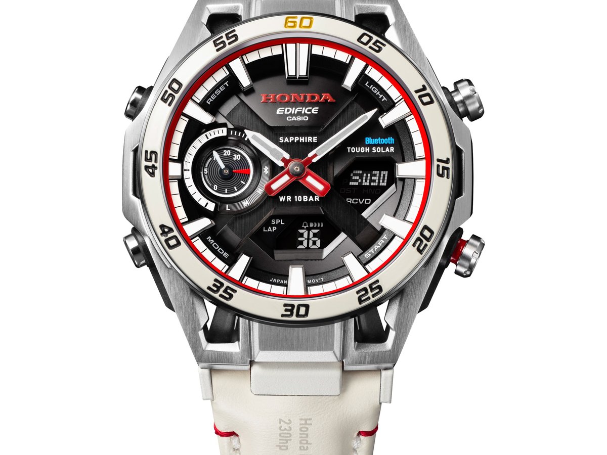 ホンダのF1初優勝60周年を記念、カシオ「エディフィス」がコラボ