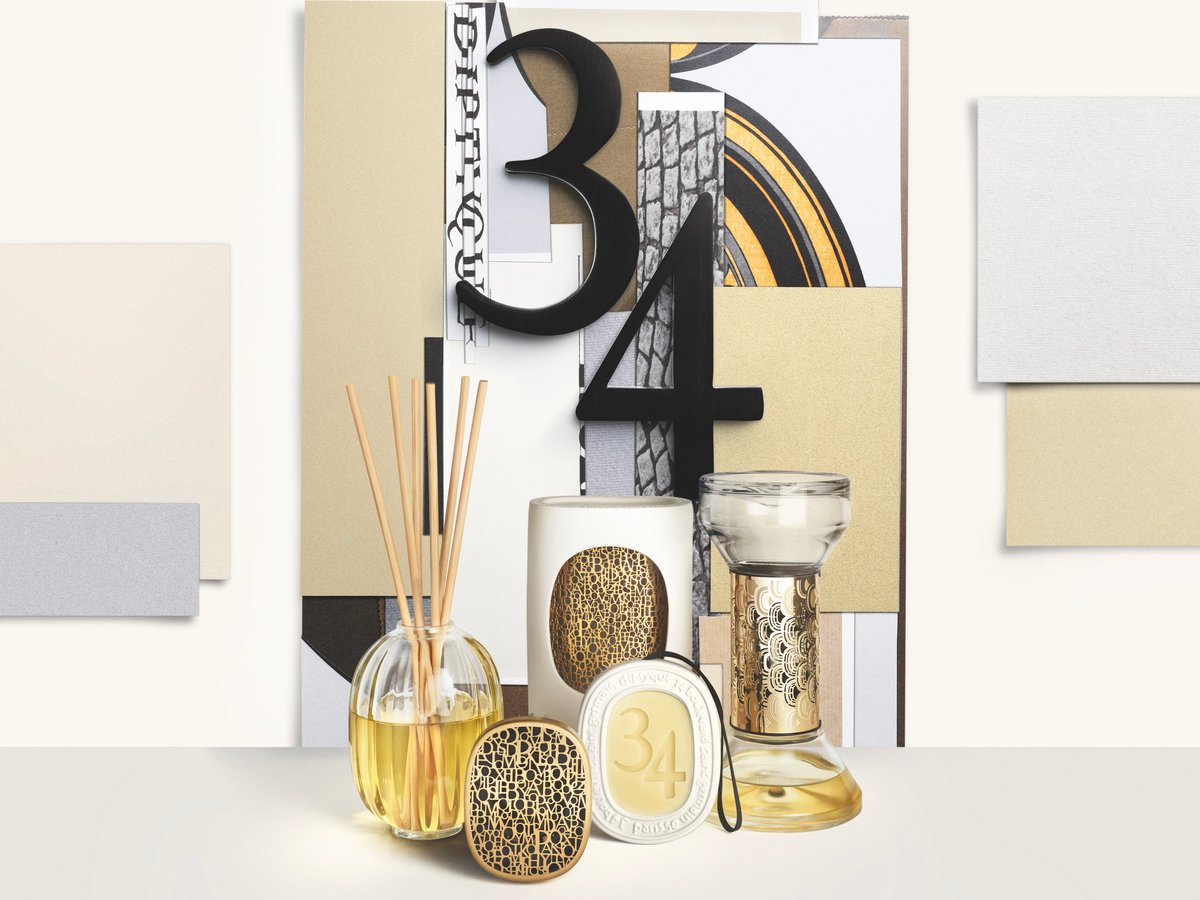 ディプティック「サン・ジェルマン大通り34」に新ホームフレグランスが登場