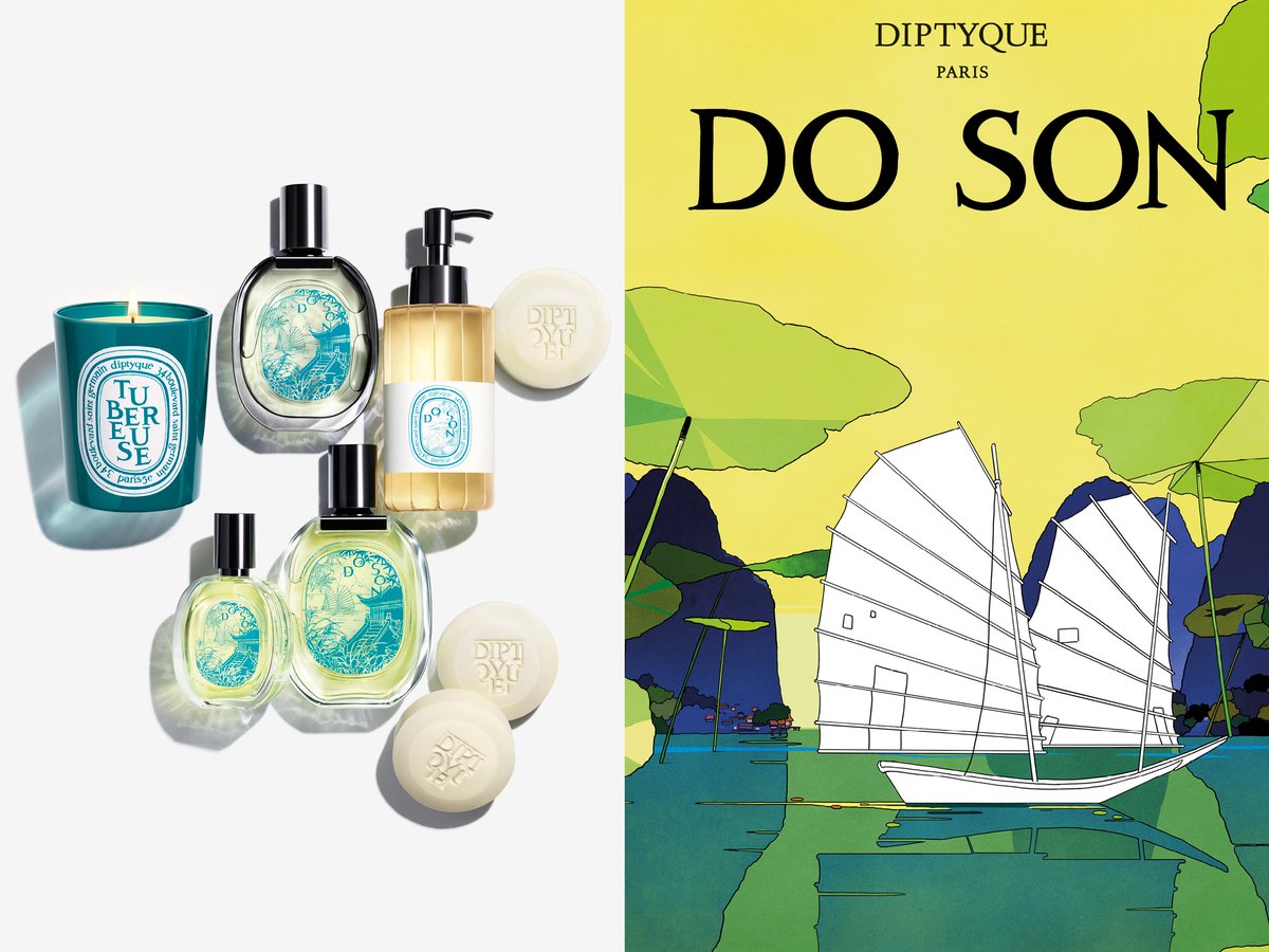 ディプティック「ド ソン」から限定コレクション 誕生エピソードを映