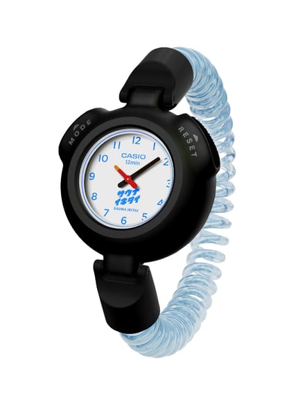 カシオが「ととのう」ためのサウナ専用ウォッチを開発、クラファンを実施