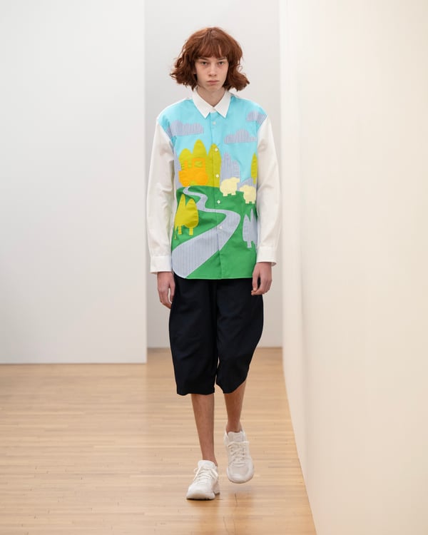 COMME des GARÇONS SHIRT 2025年秋冬コレクション | 画像40枚