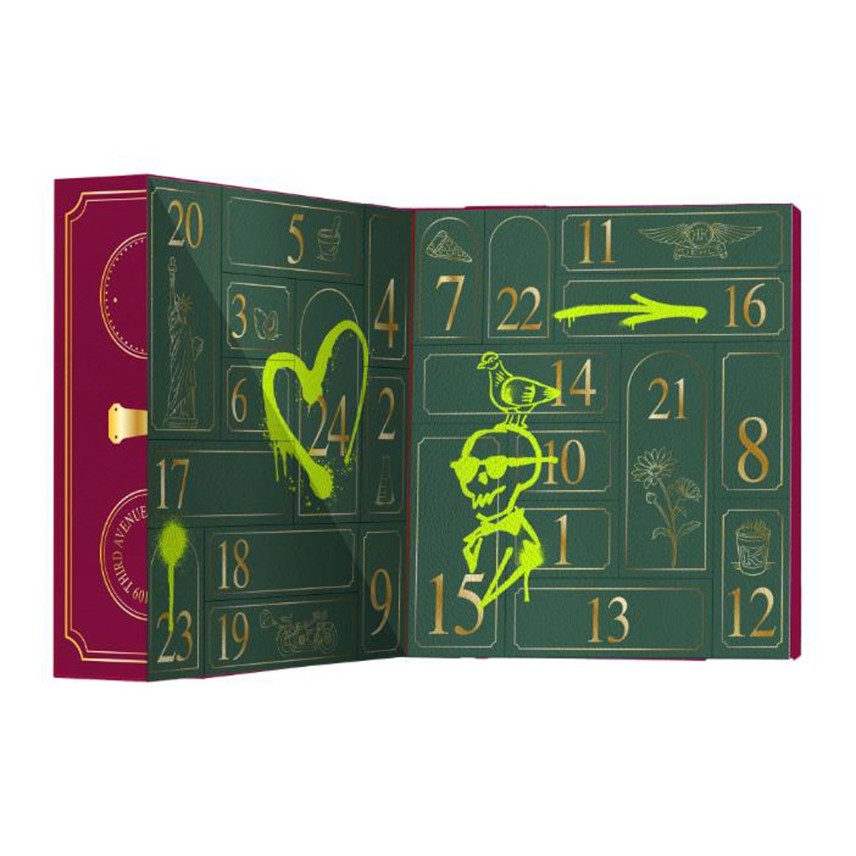 2025年クリスマスコフレ】キールズ：ネオンのグラフィティを添えた