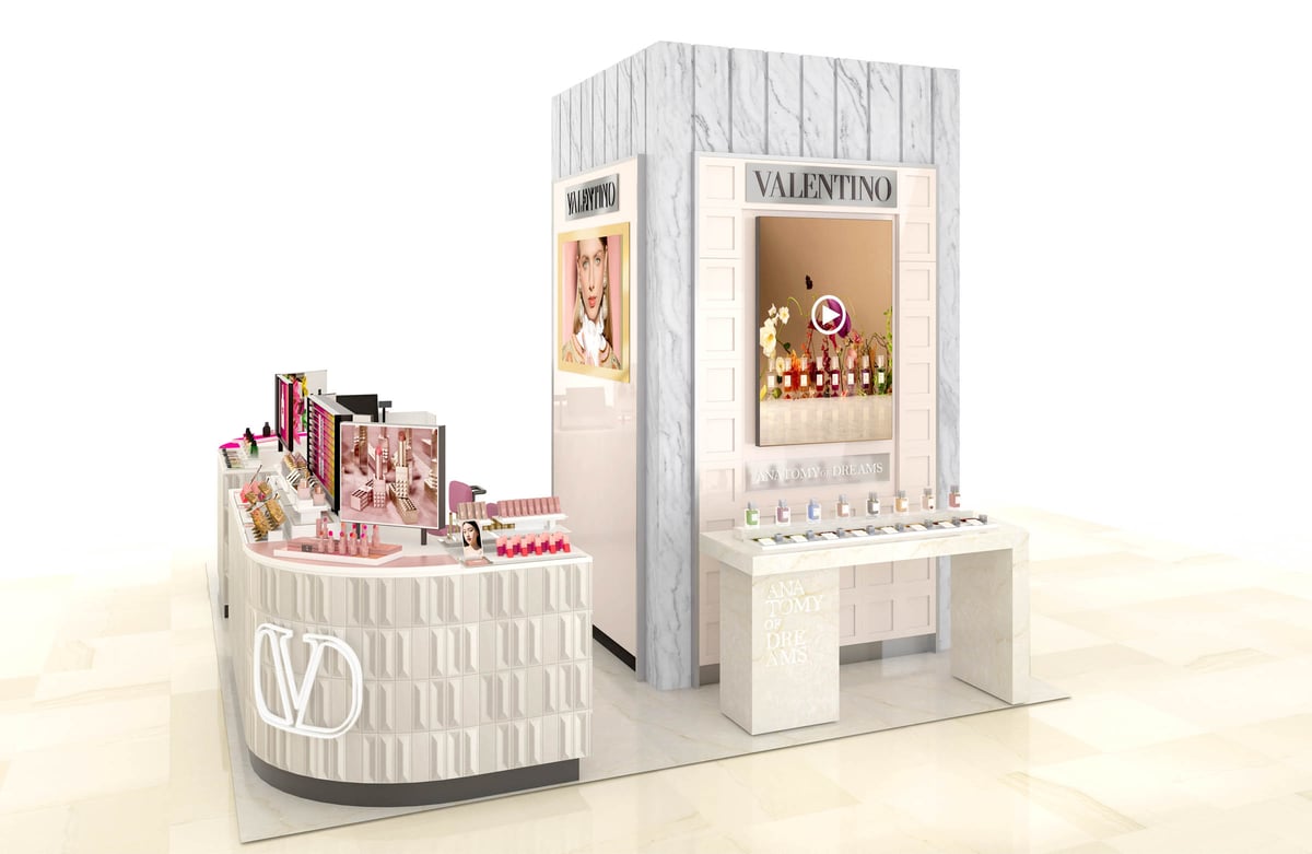 ヴァレンティノ ビューティ」が伊勢丹新宿店にオープン フレグランス