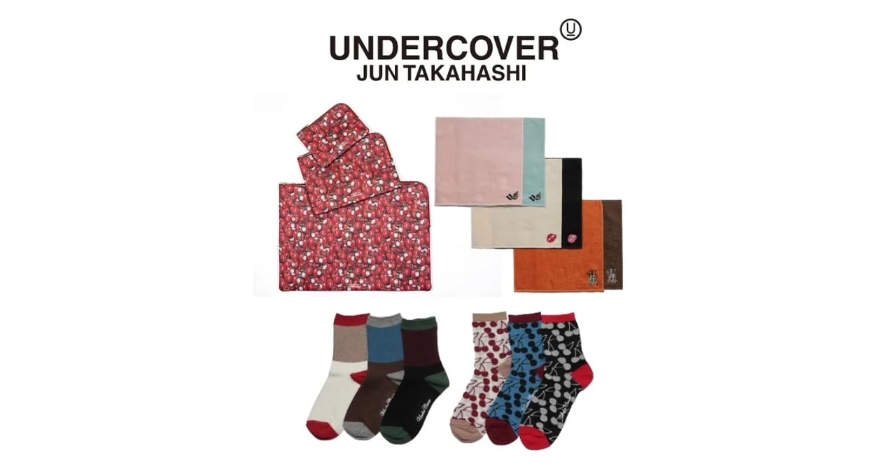 イセタンシードが「アンダーカバー」とのコラボアイテムを発売、総柄