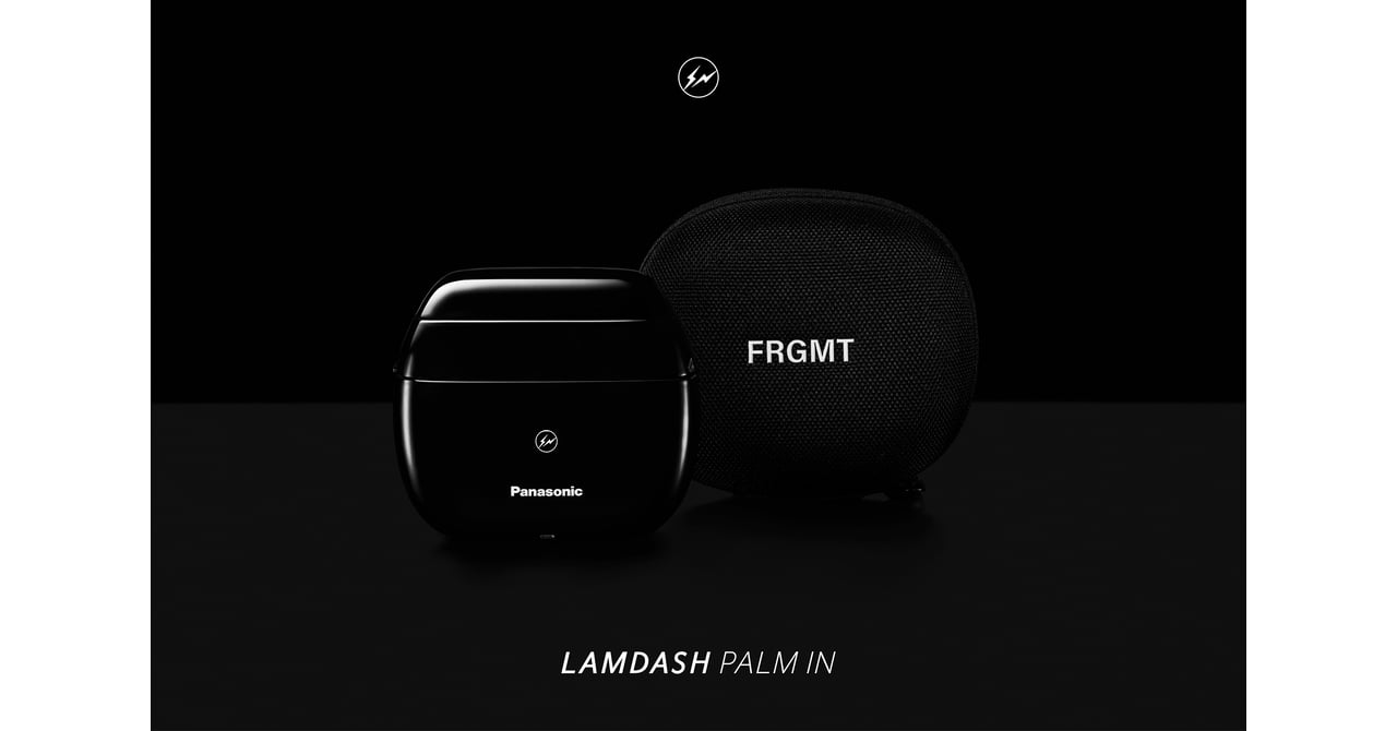 パナソニック × フラグメント 稲妻マークが入ったコンパクトシェーバー