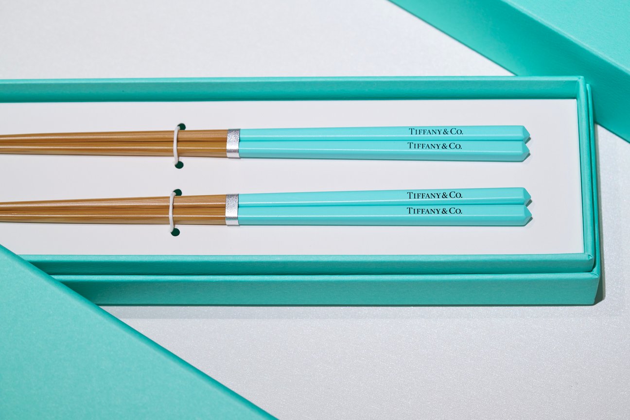 Tiffany & Co. 夫婦箸 チャーム 非売品 Tiffany & Co. 夫婦箸 チャーム