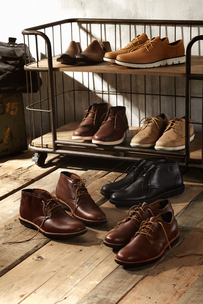 ティンバーランド、ビジネスシーン対応レザースニーカー発売