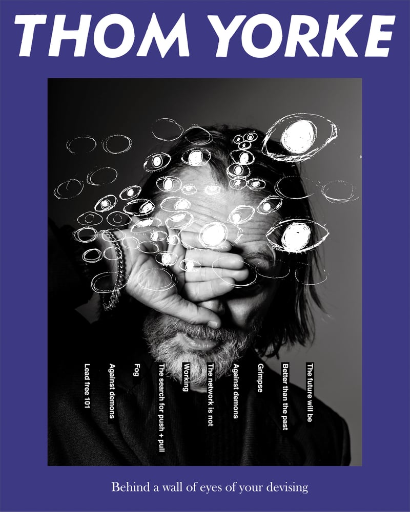 アンダーカバー」がトム・ヨークの日本ツアーグッズを発売 ポート