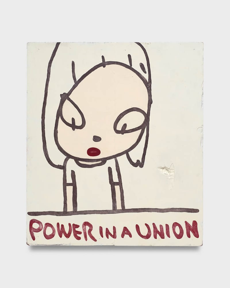 奈良美智の個展開催 新作のペインティングとドローイングを中心に展示