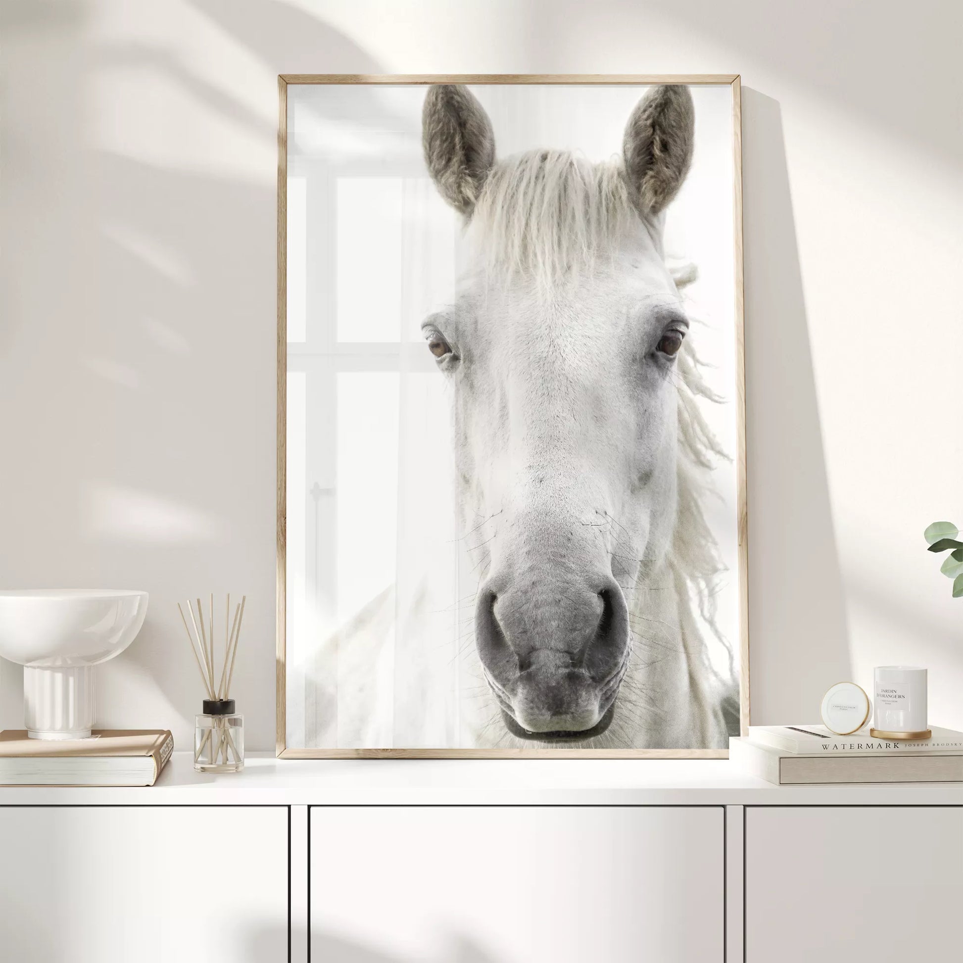 アートポスター 白馬 北欧 ナチュラルインテリア – FashionWallArt