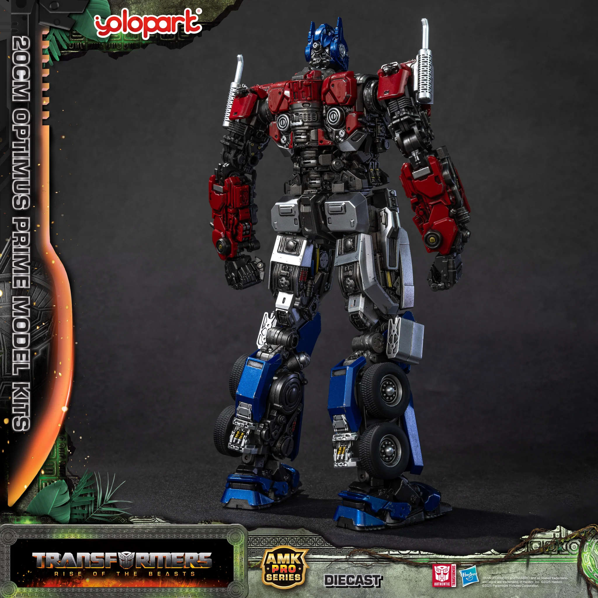 Transformers Rise of the Beasts Optimus Prime Model Kit AMK PRO Series