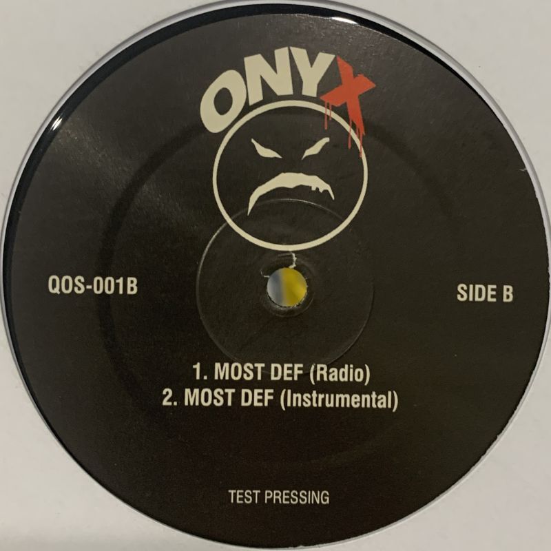 Onyx - Shout (Remix) (b/w Most Def) (12'') - FATMAN RECORDS