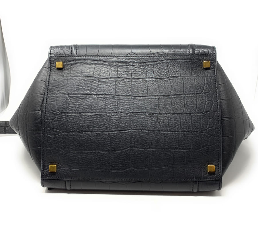 FAVOLOSO ダイヤモンド / CELINE セリーヌ ブラック クロコ型押し