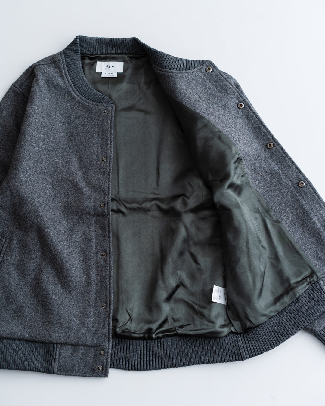 通販] Acy(エーシー) 【Exclusive】 Acy VARSITY JACKET 商品ページ