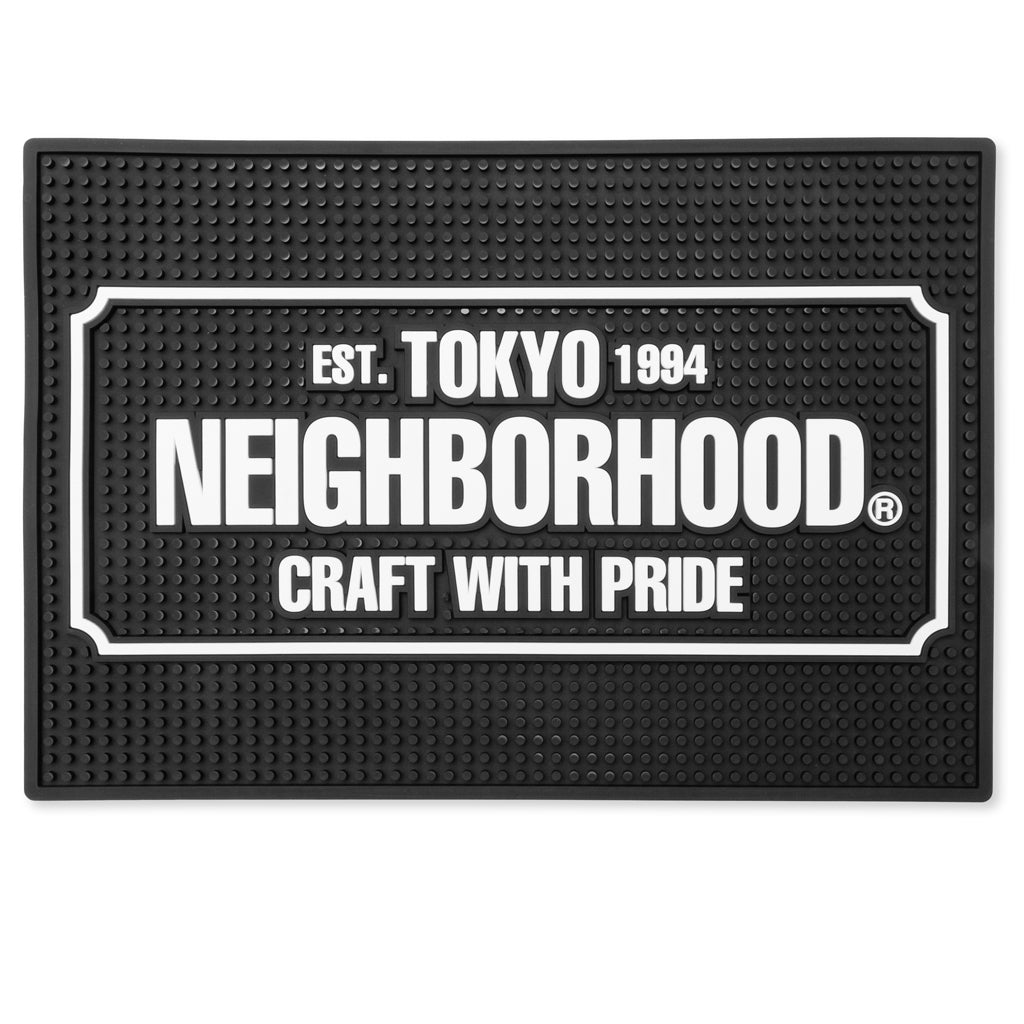 Logo Bar Mat - Black – Feature