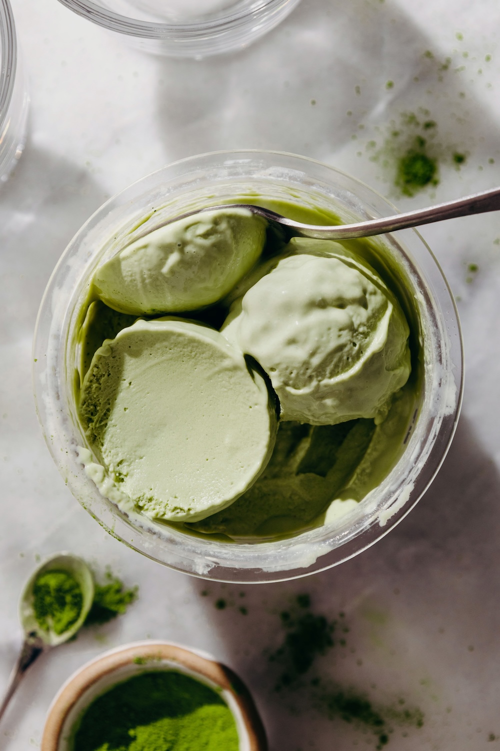 Matcha Ninja Creami Recipe (dairy-free + high protein) | Feasting