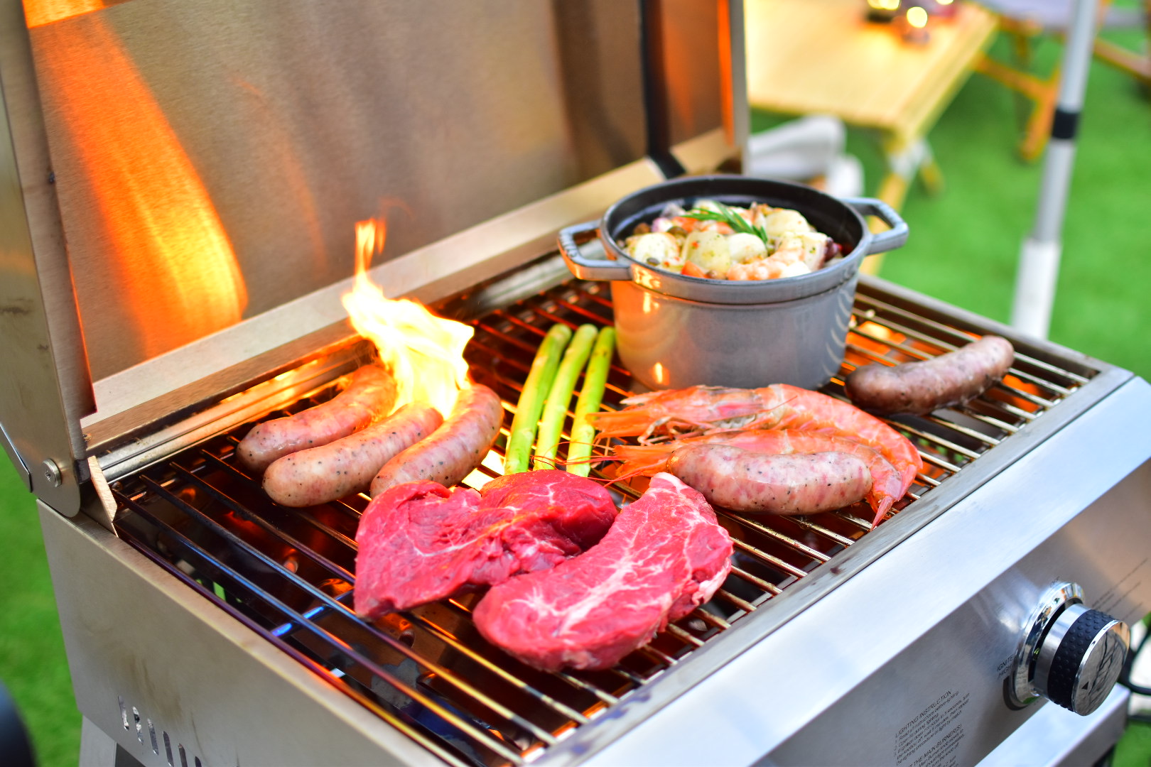 BBQ - FREE AND EASY CAMP RESORT