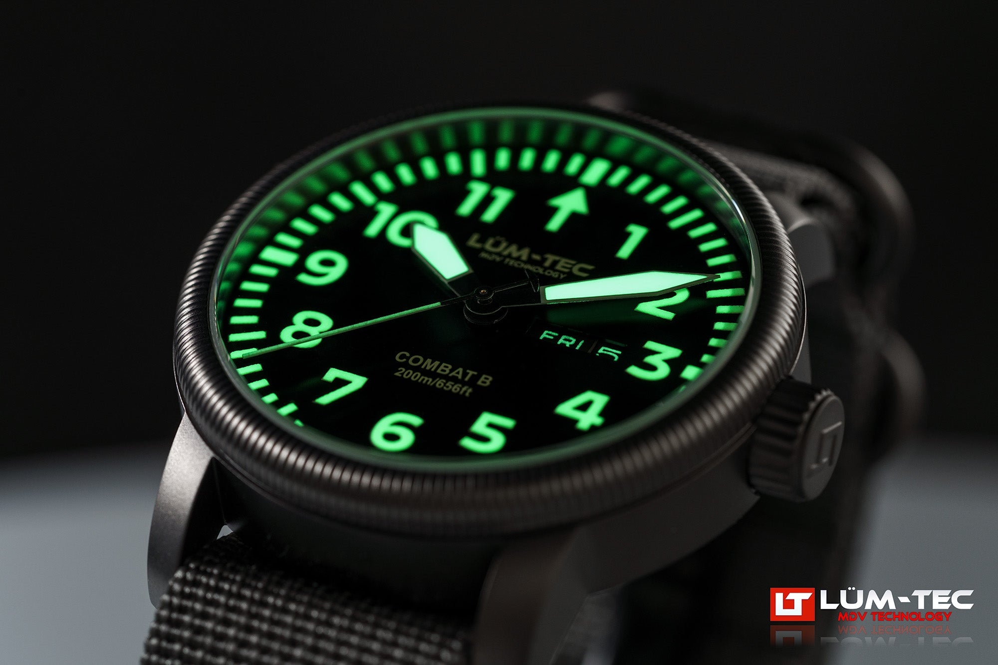 Lum-Tec B66 Day Date Watch – Fedoras.com