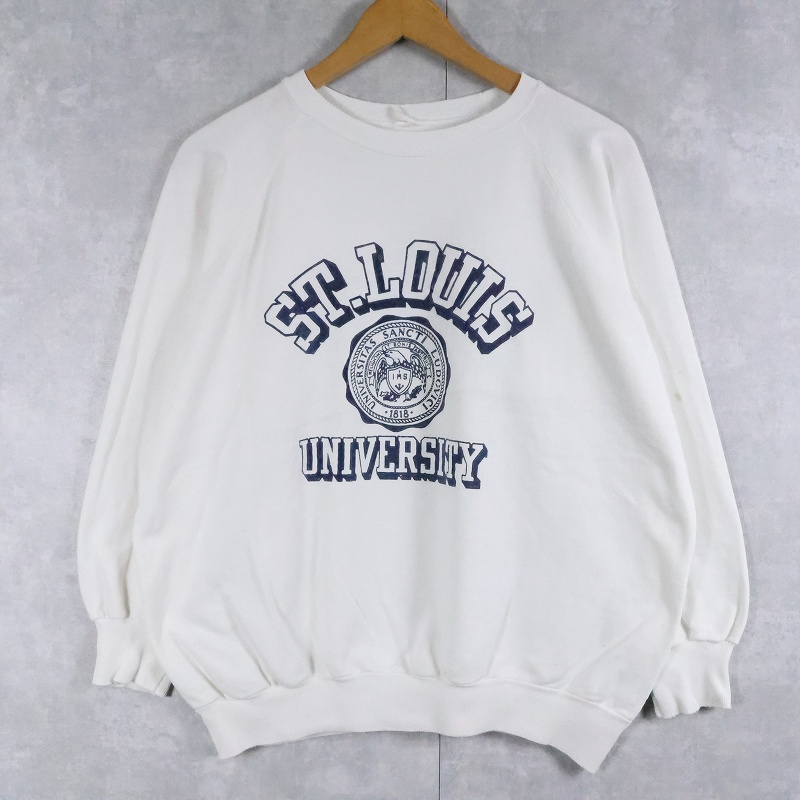 80年代 80s カレッジ 白 ホワイト │ヴィテージ古着屋Feeet 通販