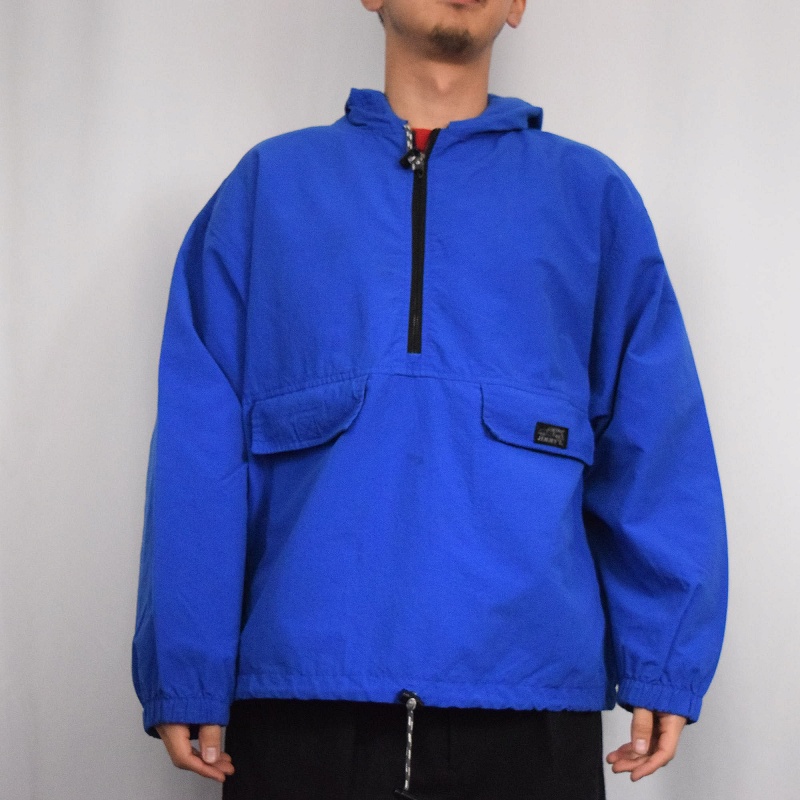 80年代 80s ジミーズ 青 プルオーバージャケット アノラックパーカー