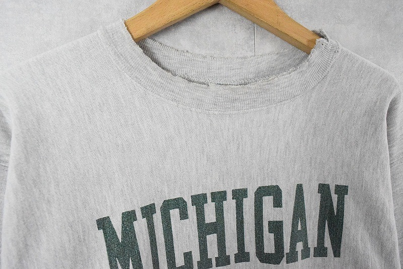 80s 80年代 チャンピオン アメリカ製 グレー トレーナー リバース