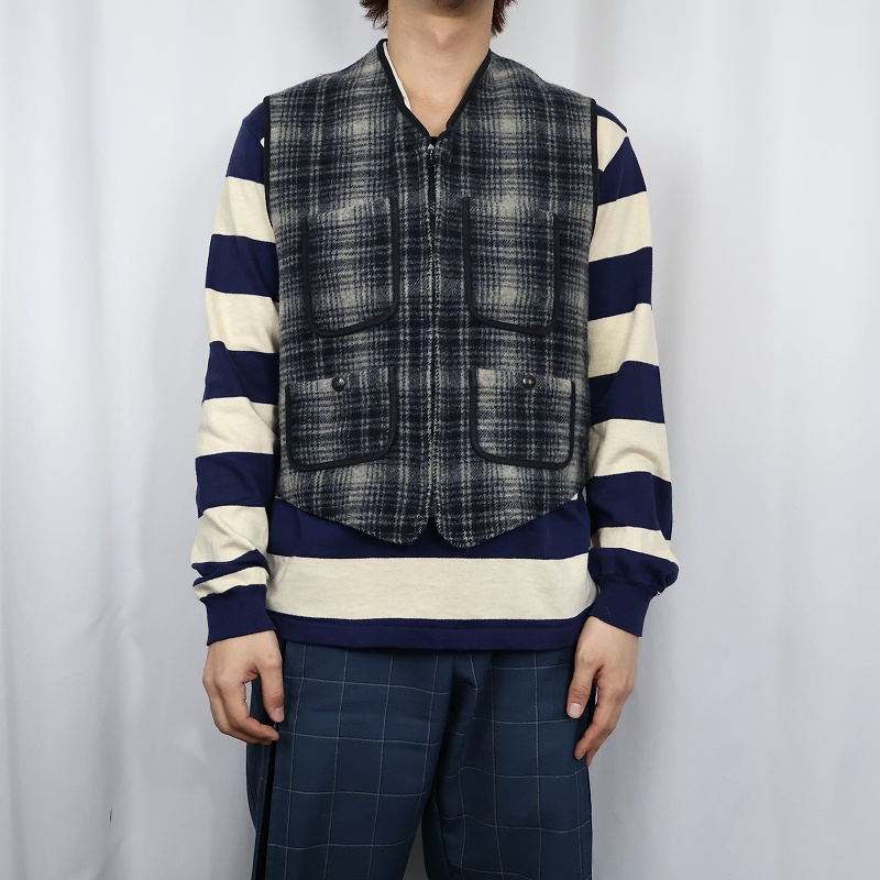 80s 80年代 ウール エルエルビーン チェック柄 │ヴィテージ古着屋