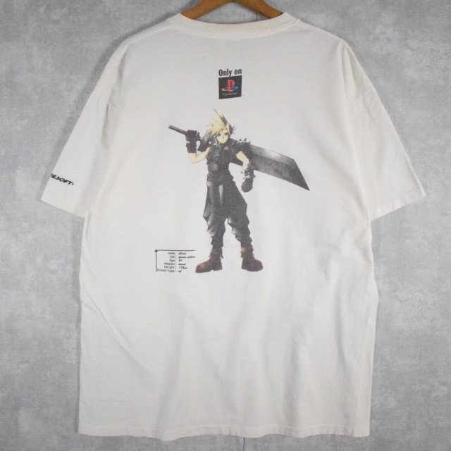 FINALFANTASY7ファイナルファンタジーTシャツ古着ゲームy2k映画
