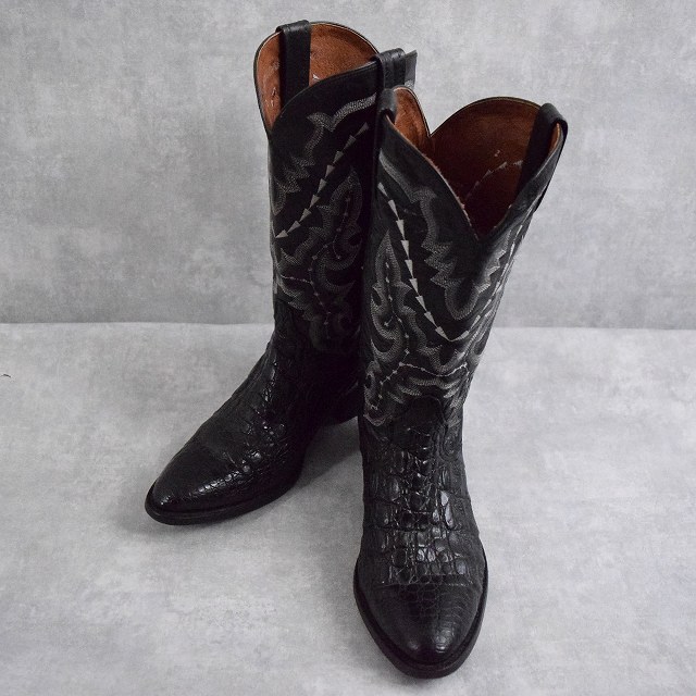 80年代 80s ダンポスト ブラック 黒 レザー │ヴィテージ古着屋Feeet