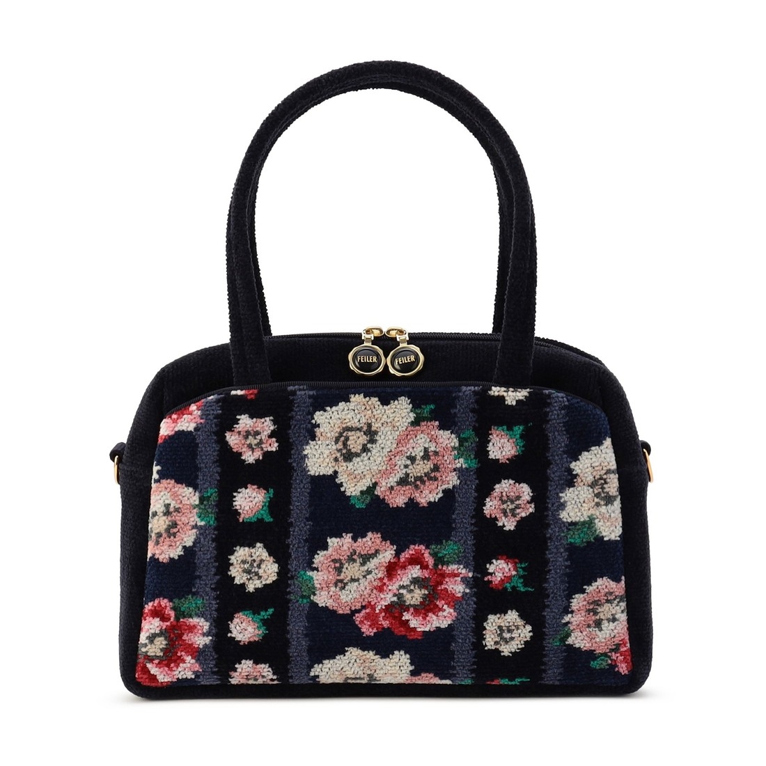 アネモネパドドゥ ボストンバッグ APD-260004(ネイビー): FEILER