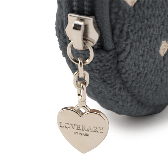 ラブラリーハート ハート型ポーチ L/LRH-257148(グレー): LOVERARY BY