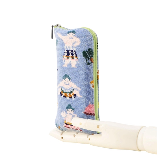 ハッケヨイ メガネポーチ L/HAK-253105(ライトブルー): LOVERARY BY